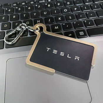 特斯拉model3实体钥匙,特斯拉model3钥匙 新金属款适用于tesla特斯拉model3 y卡片钥匙套比亚迪蔚来卡套饭卡