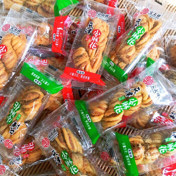天津小麻花1000g零食小袋装传统手工小吃休闲食品单独
