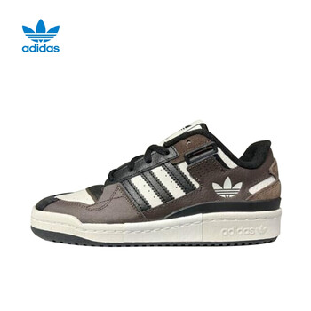 阿迪达斯休闲运动鞋_adidas 阿迪达斯 三叶草 FORUM EXHIBIT 男款休闲运动鞋 GV9310