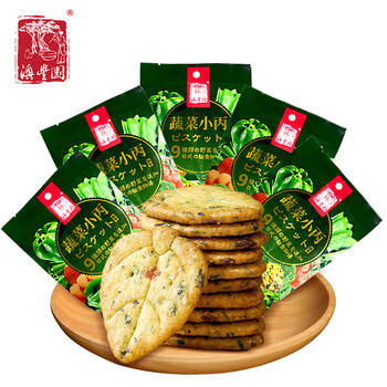澳丰园 酥脆蔬菜小饼干 500g 全利兔-实时优惠快报