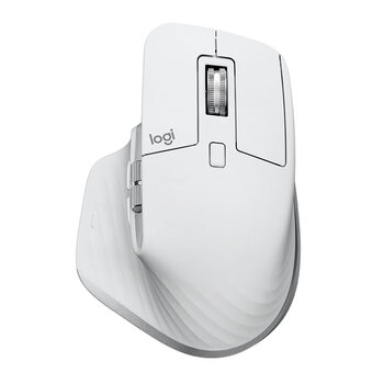 logitech 罗技 MX Master 3S 2.4G蓝牙 双模无线鼠标 8000DPI 珍珠白数码类商品-全利兔-实时优惠快报
