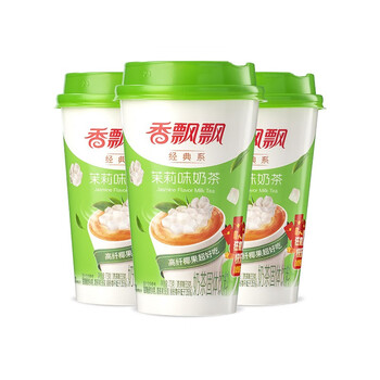 香飘飘 经典椰果茉莉味奶茶 3杯食品类商品-全利兔-实时优惠快报