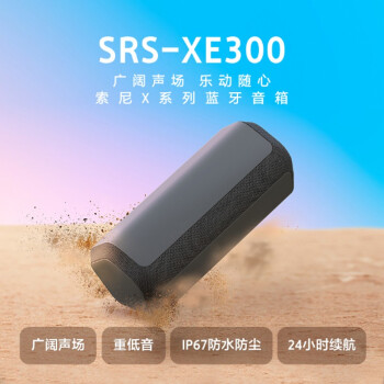 索尼（SONY） SRS-XE200 索尼X系列蓝牙音箱 SRS-XE300 黑色
