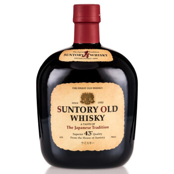 三得利（Suntory）老牌OLD WHISKY 日本调和威士忌 700ml 原装进口洋酒
