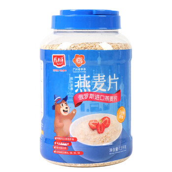 PLUS会员: 精力沛 纯燕麦片 1.5kg食品类商品-全利兔-实时优惠快报