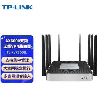 TP-LINKAX6000 Wi-Fi6 5G˫Ƶҵ· wifiǽ/VPN/ǧ׶˿/AC 2.5G TL-XVR6000L