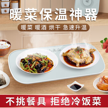 净帕克 暖菜板加热菜板 方形白色2菜家电类商品-全利兔-实时优惠快报