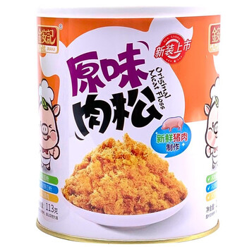金安记肉松原味113g食品类商品-全利兔-实时优惠快报