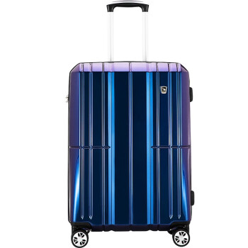 爱华仕（OIWAS）轻音飞机轮拉杆箱男登机箱行李箱女密码箱旅行硬箱 6176 6176蓝紫变色20英寸 行李箱
