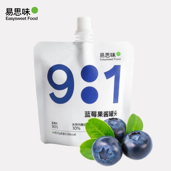 EASYSWEET FOOD 易思味 轻果酱 蓝莓果酱罐头 230g食品类商品-全利兔-实时优惠快报