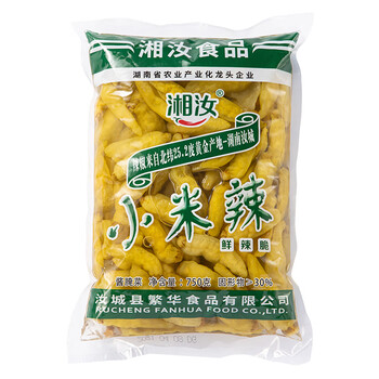 湘汝 小米辣泡椒野山椒 750g全利兔-实时优惠快报