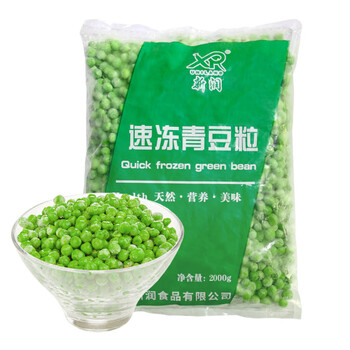 新润甜青豆粒 2000g 速冻 冷冻方便蔬菜 小豌豆粒食品类商品-全利兔-实时优惠快报