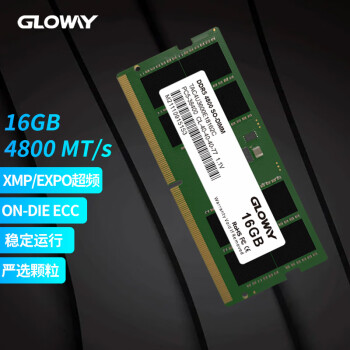 光威（Gloway）16GB DDR5 4800 笔记本内存条 天策S系列