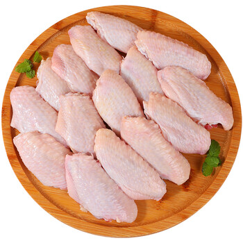 生鲜鸡翅中新鲜冷冻鸡中翅烧烤油炸食材鲜鸡翅3斤