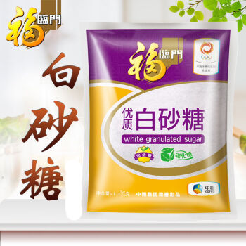 绵白糖360g白砂糖家用白糖绵砂糖烘焙用调味品食用白糖福临门白砂糖