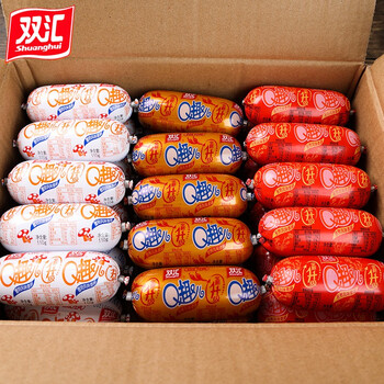 Shuanghui 双汇 Q趣火腿肠整箱4口味混装小香肠 混合口味70g*10个 新包装食品类商品-全利兔-实时优惠快报