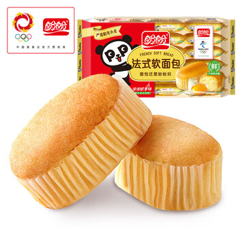 PLUS会员、概率券：盼盼 法式软面包 奶香味 400g*3件食品类商品-全利兔-实时优惠快报