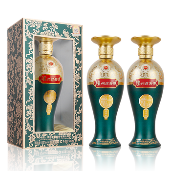 泸州老窖 股份有限公司出品 泸州迎宾酒 禧福顺 52度浓香型白酒 500ML*2食品类商品-全利兔-实时优惠快报