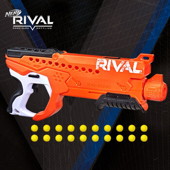 Hasbro 孩之宝 NERF 热火 竞争者飞弧系列 F2693 螺旋发射器母婴玩具类商品-全利兔-实时优惠快报