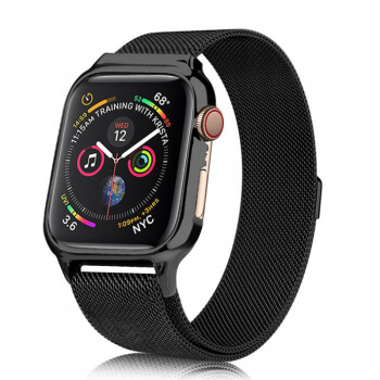 apple watch4,applewatch 主典applewatch4表带磁吸米兰尼斯一体保护套壳iwatch65432代苹果手表
