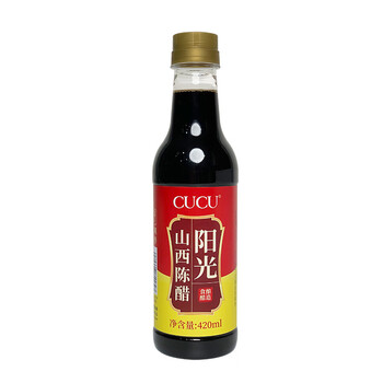 概率券：CUCU 山西特产陈醋 粮食酿造食醋 饺子调味醋420ml食品类商品-全利兔-实时优惠快报