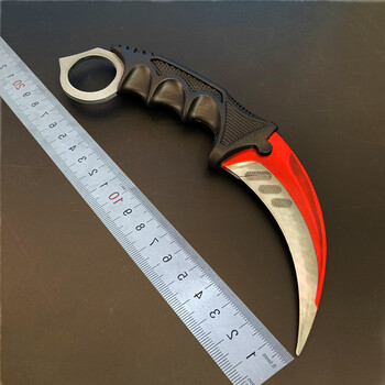 csgo爪刀二西莫夫游戏周边爪子刀实体实物模型未开刃鹰爪刀多普勒传说