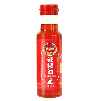 凤球唛 辣椒油225ml 香辣红油火锅蘸料 口水鸡凉拌菜凉粉凉面调味油食品类商品-全利兔-实时优惠快报