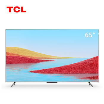 TCL电视 65P12 65英寸 QLED原色量子点电视 全生态HDR10  双频WiFi 3+32GB 智能平板电视机 线下同款