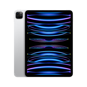 Apple iPad Pro 11英寸平板电脑 2022年款(128G 5G版/M2芯片Liquid视网膜屏/MNYP3CH/A) 银色