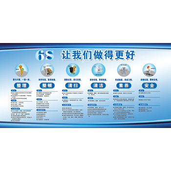 6s7s质量管理看板2021安全生产月宣传挂图工厂车间消防安全标语6s0150