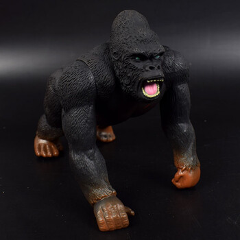金刚大战哥斯拉金刚骷髅岛kingkong大猩猩模型摆件公仔玩具站高约18