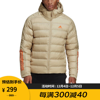 ADIDAS 阿迪达斯 男子 户外系列 ITAVIC 3S 2.0 J 运动 棉服 GE6101 A/L 码