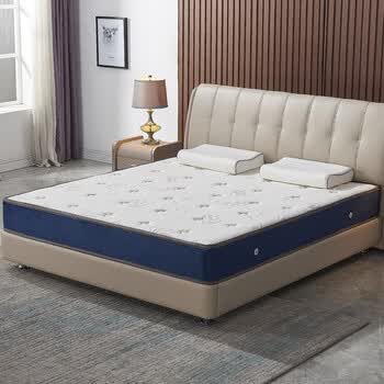 筒袋装弹簧3d椰棕乳胶双面软硬两用竹炭面料席梦思cl007白色1519022米