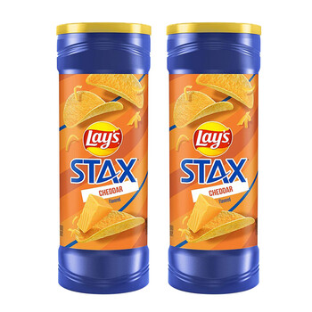 Lay's 乐事 墨西哥进口 薯片 奶酪味155.9g*2罐食品类商品-全利兔-实时优惠快报