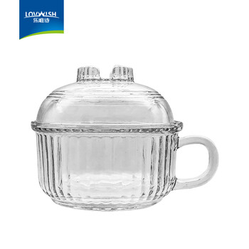 LOVWISH 乐唯诗 带盖泡面碗 细条纹款 750ml日用百货类商品-全利兔-实时优惠快报