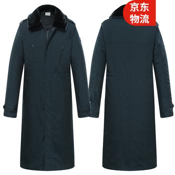 军大衣户外棉大衣墨绿长款加厚防寒棉服大衣温区常规服大衣劳保大衣男