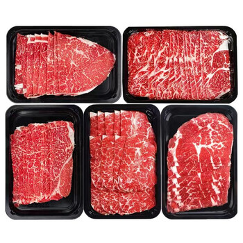 谷饲和牛原切m5眼肉牛肉片 200g*5盒食品类商品-全利兔-实时优惠快报
