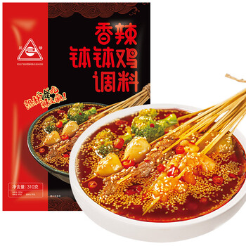 plus会员、概率券：川珍 钵钵鸡调料 310g 香辣麻辣调料火锅麻辣烫冷锅串串香底料食品类商品-全利兔-实时优惠快报