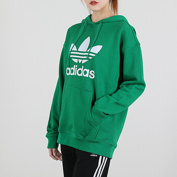 adidas阿迪达斯三叶草卫衣女装秋季新款运动服潮流时尚舒适透气休闲