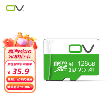 OV 128GB TFMicroSD洢 U3 4K 100MB/sֻڴ濨г¼Ǽͷϸ¼