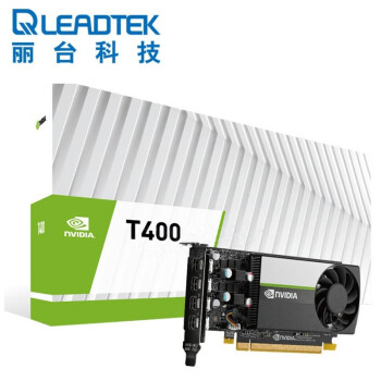 丽台（LEADTEK）NVIDIA Quadro P系列 炒股/制图/美工设计专业图形显卡 T400 2G显卡（Mini DP1.4*3）