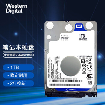  ʼǱӲ WD Blue  1TB 5400ת 128MB SATA (WD10SPZX)