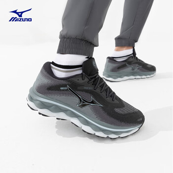 Mizuno 美津浓 WAVE SKY 7 男子跑鞋 J1GC2302运动户外类商品-全利兔-实时优惠快报