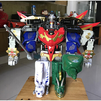 圣诞礼物正版孩之星神兽金刚1代鹰龙金刚dx版 天神地兽变形拼装玩具