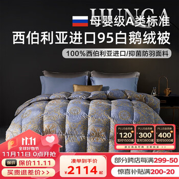 BEYOND 博洋 95%白鹅绒被芯 填充1100g 220*240cm全利兔-实时优惠快报