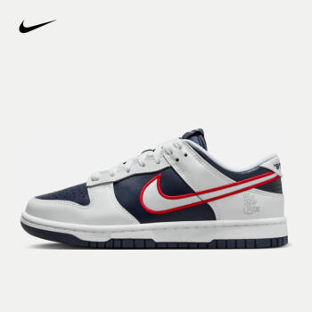 京东百亿补贴：耐克（NIKE）女子运动鞋 DUNK LOW PRM DZ2780-100运动户外类商品-全利兔-实时优惠快报
