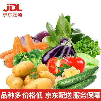 【JD速运】新鲜蔬菜组合 蔬菜混搭 新鲜采摘 产地直发 精选好蔬菜 带箱 精选5斤装（随机3-4种）