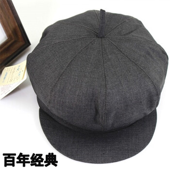 hnxc新品老头帽中老年人帽子男秋冬天爸爸帽冬天保暖老人老头毛呢鸭舌