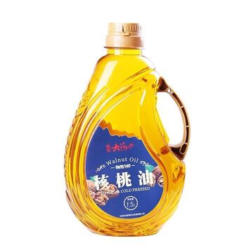 纯冷榨核桃油丽江特产食用油山核桃油辅食用油 1. 5l *2瓶