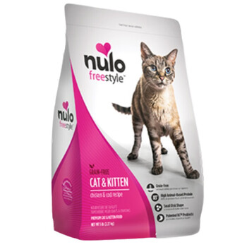 Nulo 自由天性成长系列 鸡肉味全阶段猫粮 5.44kg（效期24年3月）其它类商品-全利兔-实时优惠快报